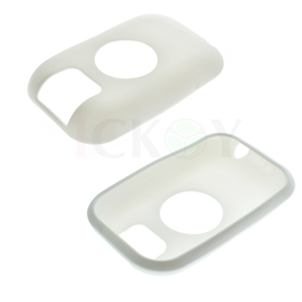 Funda de silicona protectora de goma para ciclismo, accesorio para ordenador GPS Polar V650: Blanco
