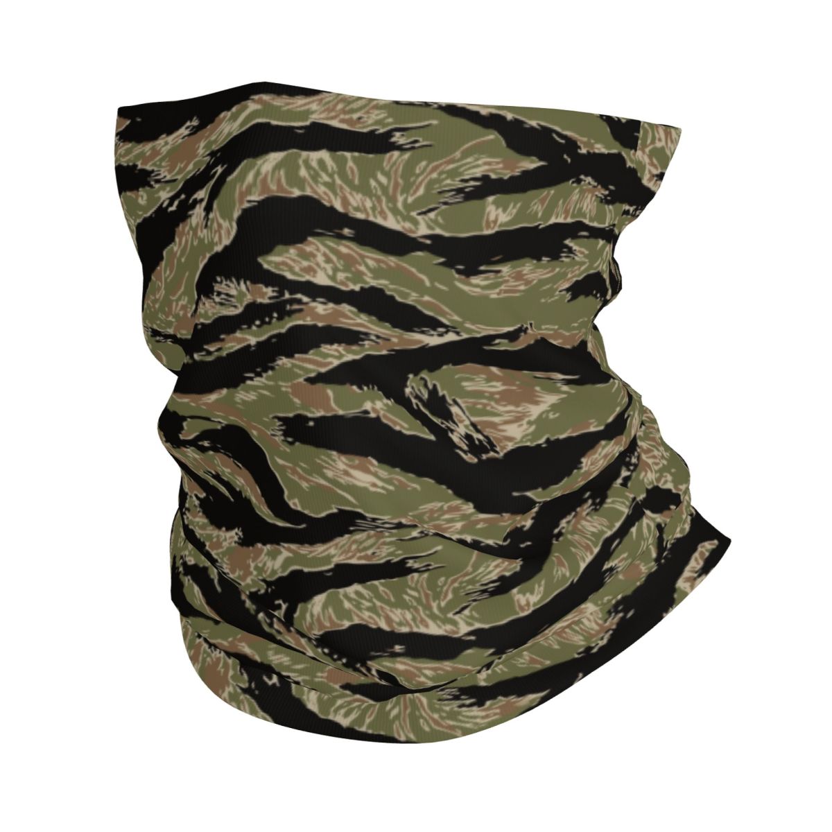 Custom Germany Splinter Camo Bandana Neck Gaiter UV Protection Face Scarf Cover Splittertarn Camouflage Headwear Tube Balaclava: army green