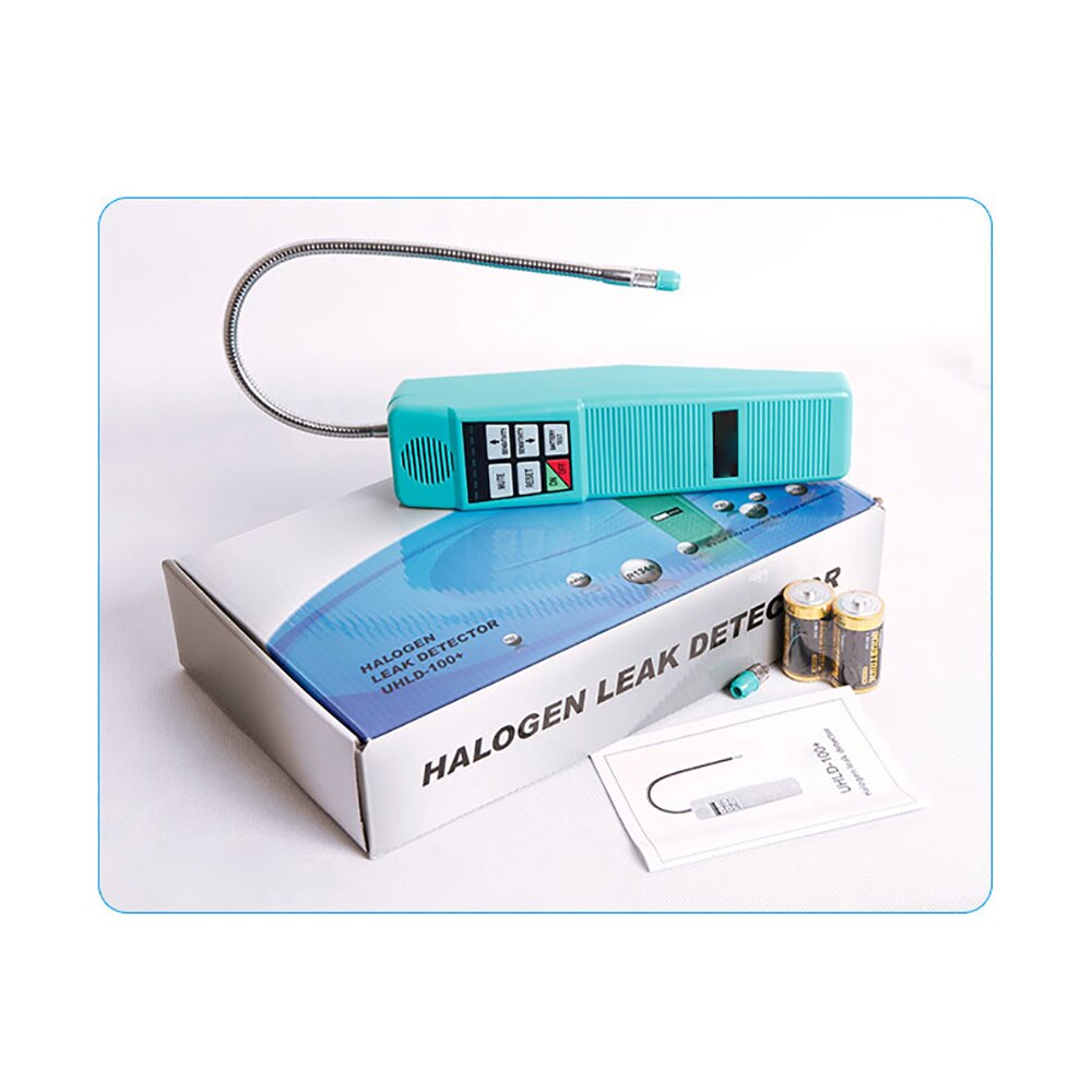 Portable Electronic Leak Detector Halogen Leak Detection Tool Refrigerant Leak Detector For Automobile Air Conditioner