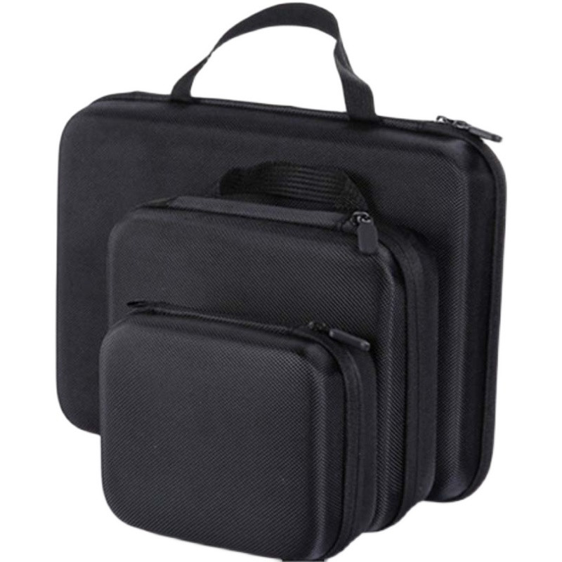 Estuche de transporte bolsa de almacenamiento seguro portátil impermeable a prueba de golpes para GoPro Hero 12 11 10 9 AKASO DJI Action 3 4 Go Pro Accesorios