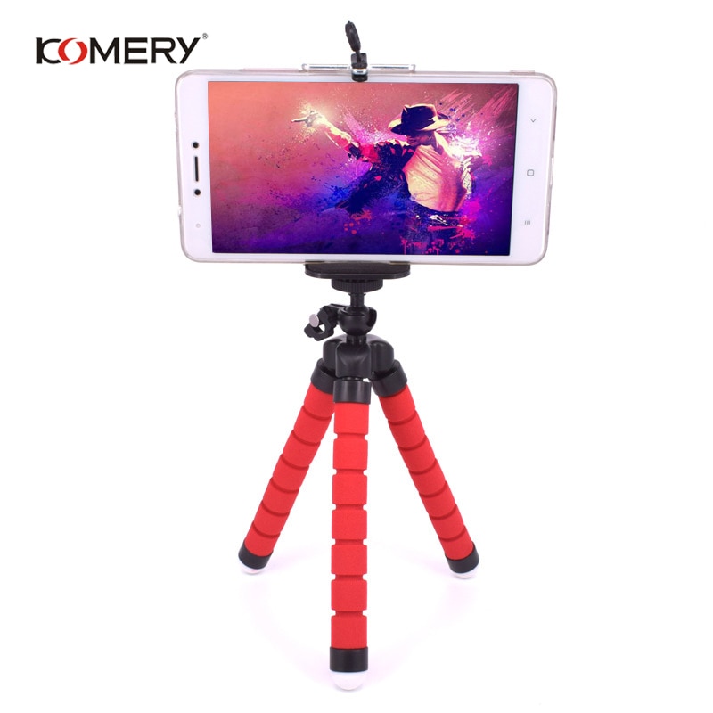 Mini Flexibele Spons Octopus Statief 360 ° Verstelbare Reizen Draagbare Camera Stand-Compatibel Met Mobiele Telefoons, Sport Camera