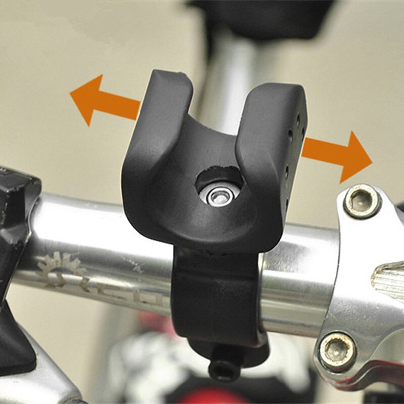 Universal cykel lommelygte led fakkelmonteret klip 360 graders rotation cykelklemme cykel lysholder til dr