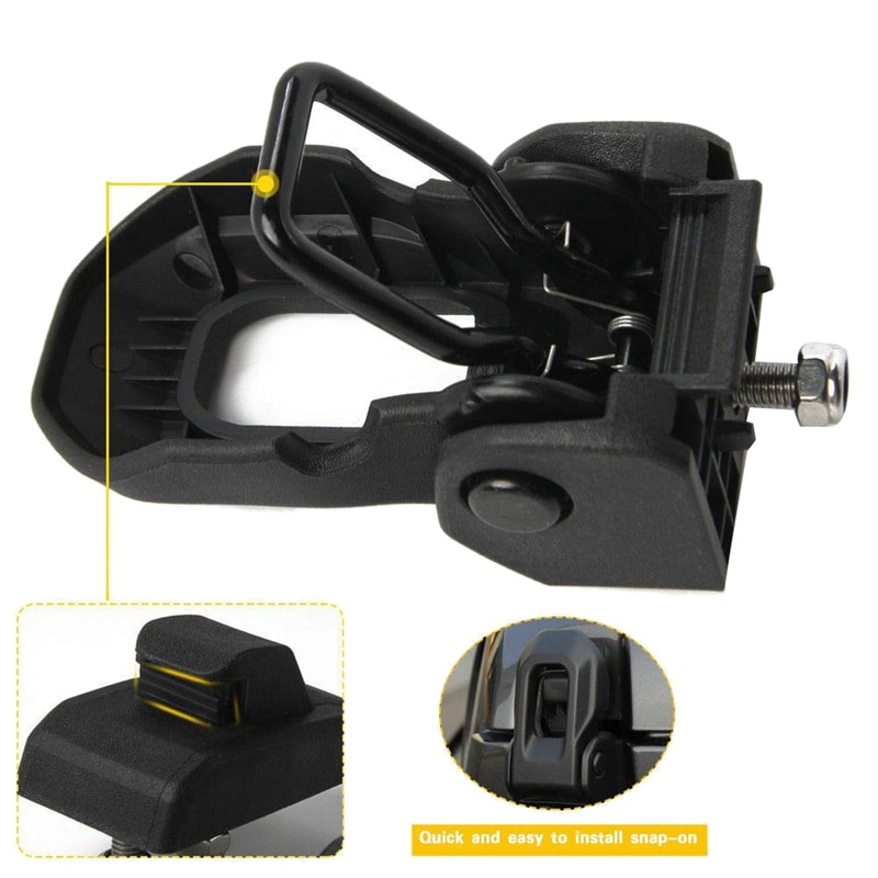 Para jeep wrangler jk jl 2007-2019 capô bloqueio do carro capô acessórios de modificação