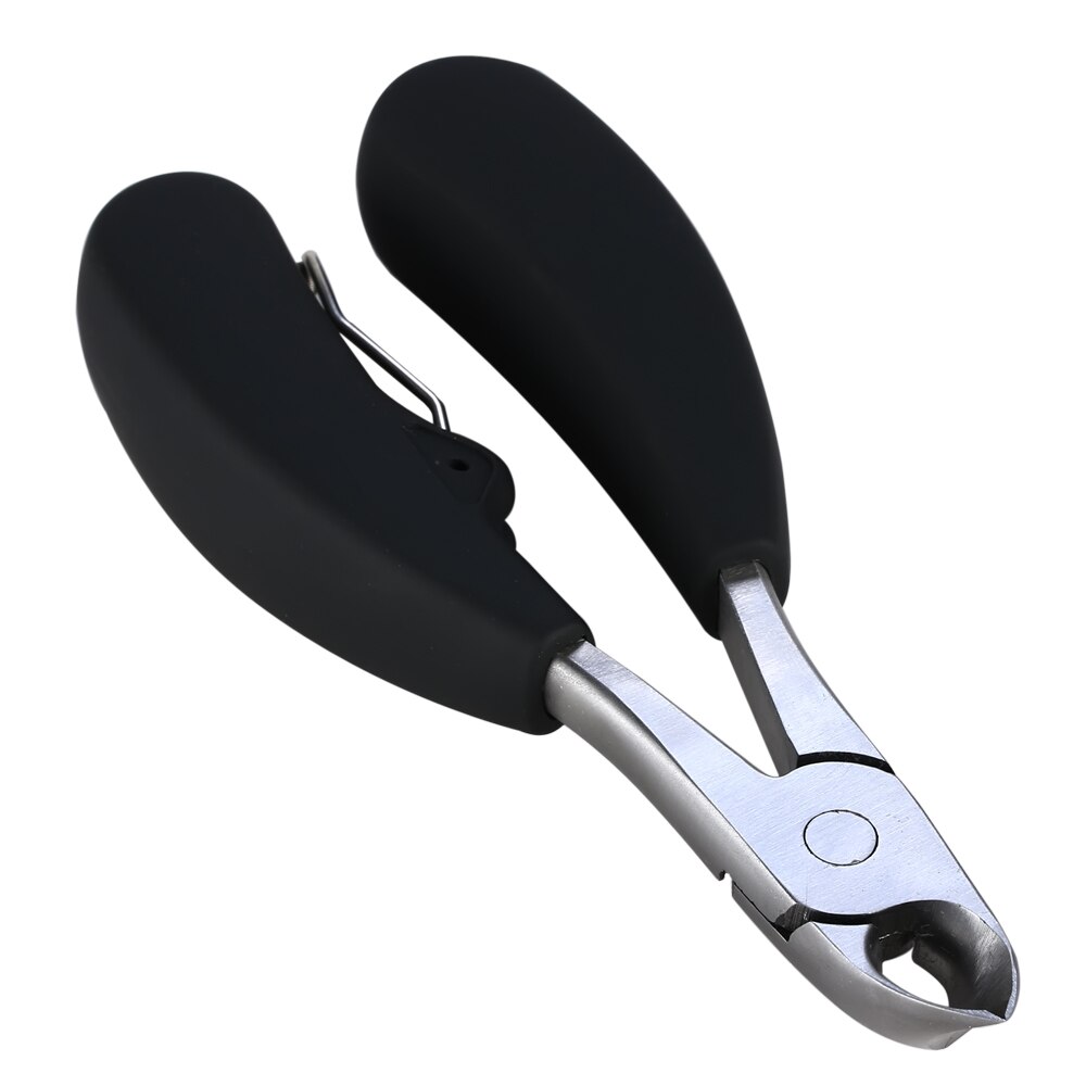 Stainless Steel Nail Scissors Manicure Cutter Rubber Hand Cuticle Nipper Nail Tools