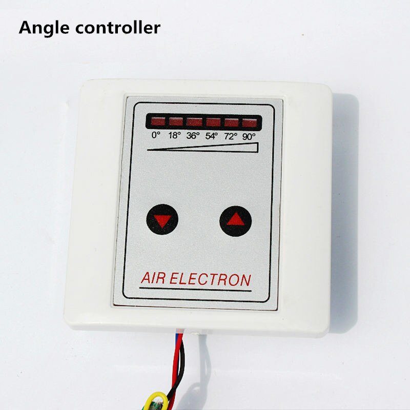 Ajustable air damper drive angle control air damper actuator with position control signal feeback position damper actuator
