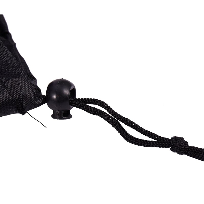 Tragbare, schwarze pilatesmatten-tragetasche aus netzgewebe für yoga