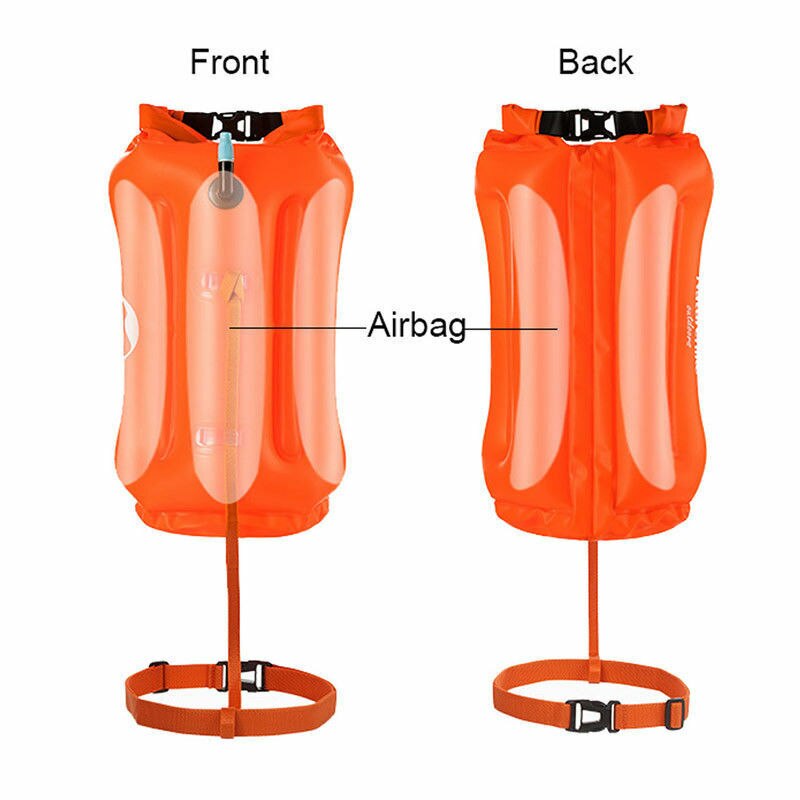 Waterdichte Air Bag Zwemmen Boei Zwemmen Tow Float Dry Bag Met Waistbelt 8.5L/20L