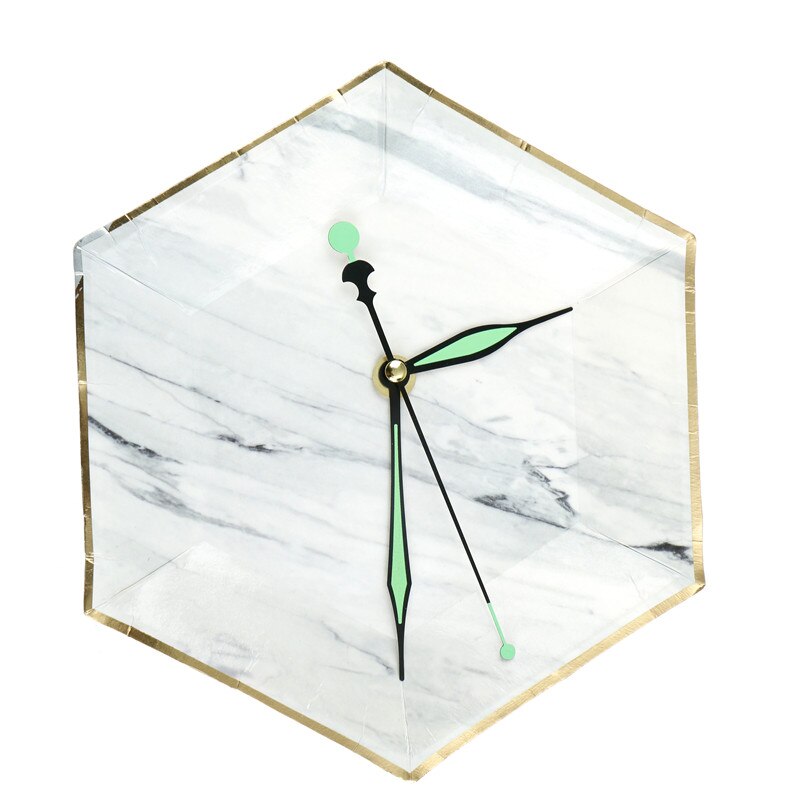1 juego silencioso Reloj de pared grande mecanismo de movimiento para reloj de cuarzo manos de reparación de la pared Kit de piezas conjunto DIY: F