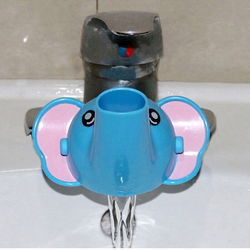 Praktijk Leuke Dier Eend Olifant Dolfijn Vorm Water Kraan Extension Water Tap Extender Voor Kinderen Hand Wassen Badkamer