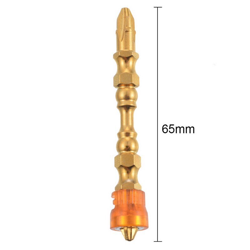 1 stk 100mm magnetisk skruetrækker bit gips skruetrækker bits  ph2 phillips skrue bit 1/4 " sekskantet skaft dybdestop til gipsplader