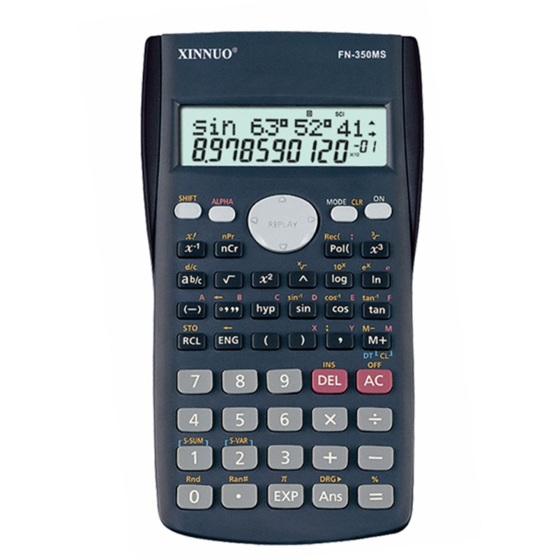 CIGNA Fn-350ms Statistical Calculator Multi-function Trigonometric Function Computer Student Exam Auxiliary Learning Office