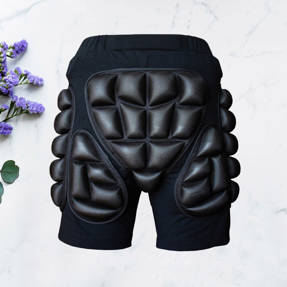 Padded Ski Pants - 2.5cm Thick Hip Protection - Ice Skating Hockey Snowboard - Stretchy Safety Sport Trousers