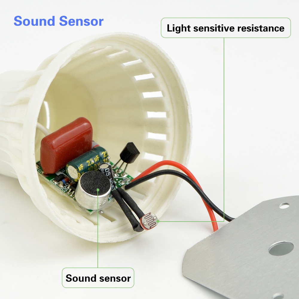 Smart 3 W 5 W 7 W 9 W 12 W E27 220 V Geluid/PIR Bewegingssensor LED lamp licht Inductie Lamp Trap Hal Night Emergency verlichting