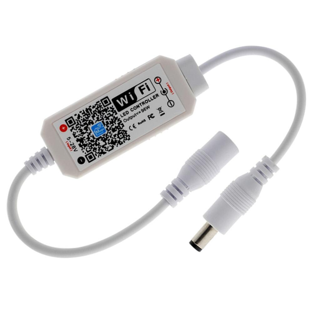 Magisk hjem bluetooth wifi rgb rgbw rgbwc ledet stripe kontrolleren smarttelefon app kontroll  dc 5-28v: misligholde tittel