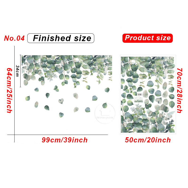 Magnolia Tak Muurstickers Voor Slaapkamer Woonkamer Sofa Tv Achtergrond Muur Decor Vogels Nest Sticker Home Decor Wallpapaers: No.04