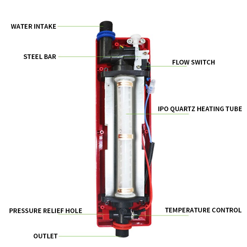 Instant Kitchen Water Heater Free Storage Water Heater ZM-D2 Free Installation Mini Water Heater