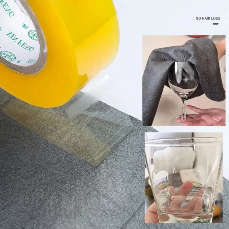 Multifunktionales magisches Tuch, Glasreinigungstuch, Geschirrtuch, fusselfrei, für Fenster, Autos, Küchenspiegel, spurlos, wiederverwendbar