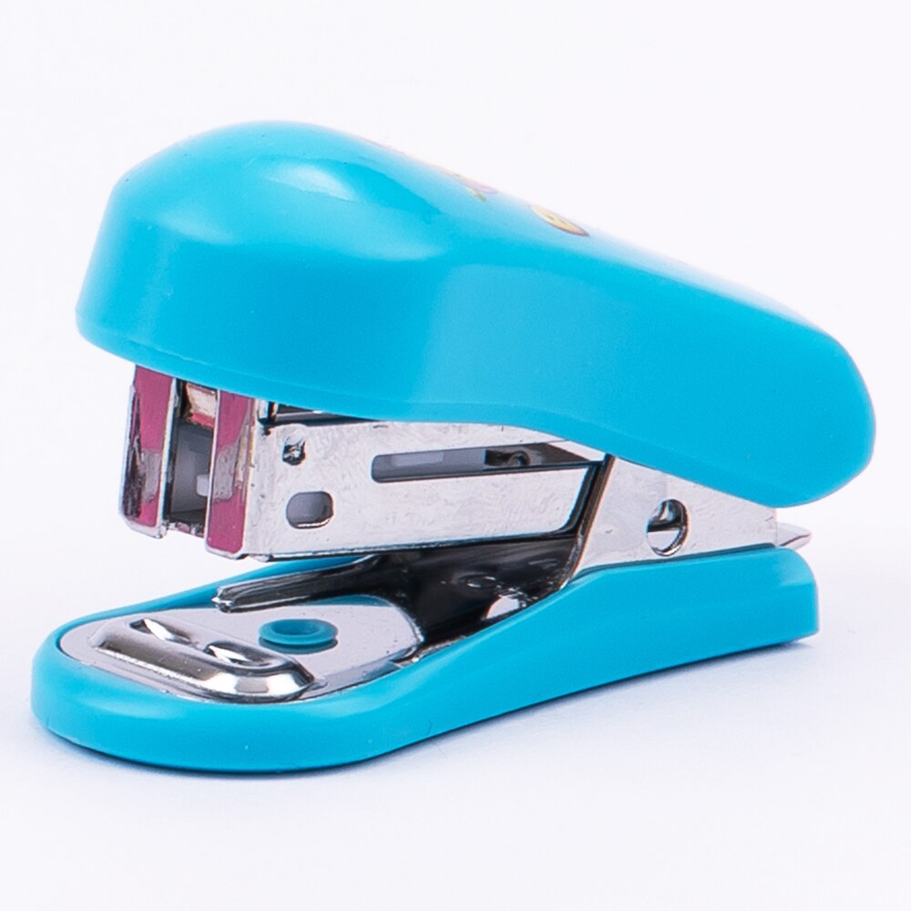 Deli Mini Stapler 24/6 26/6 1 Set with staples Cartoon student cute stapler stationery office supply School accessory E0352
