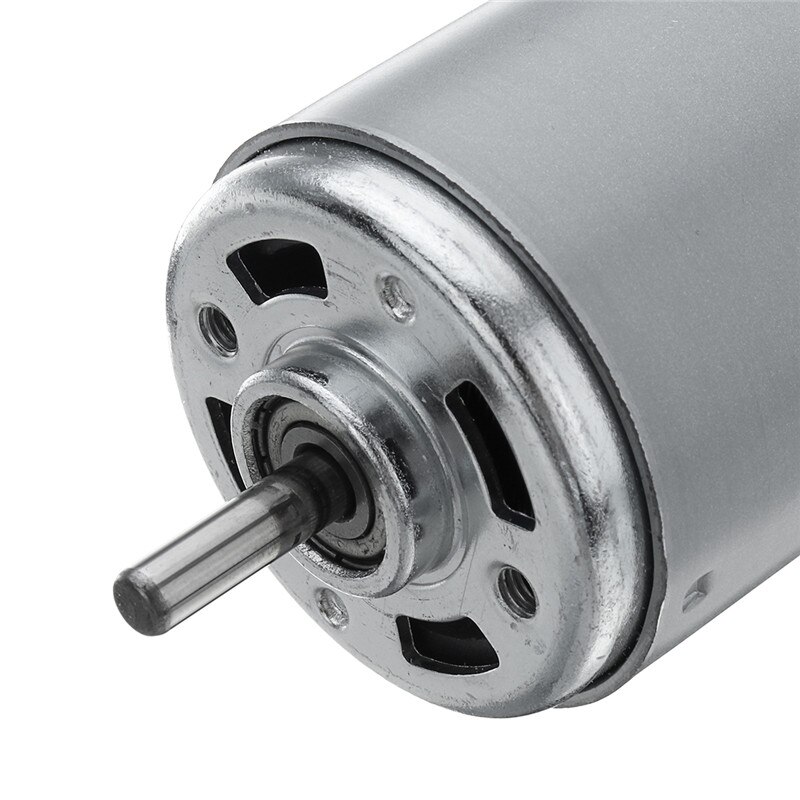 Max 35000 RPM 775 DC Motor DC 12V-24V Ball Bearing Large Torque High Power Low Noise Gears Motor Electronic Component Motor