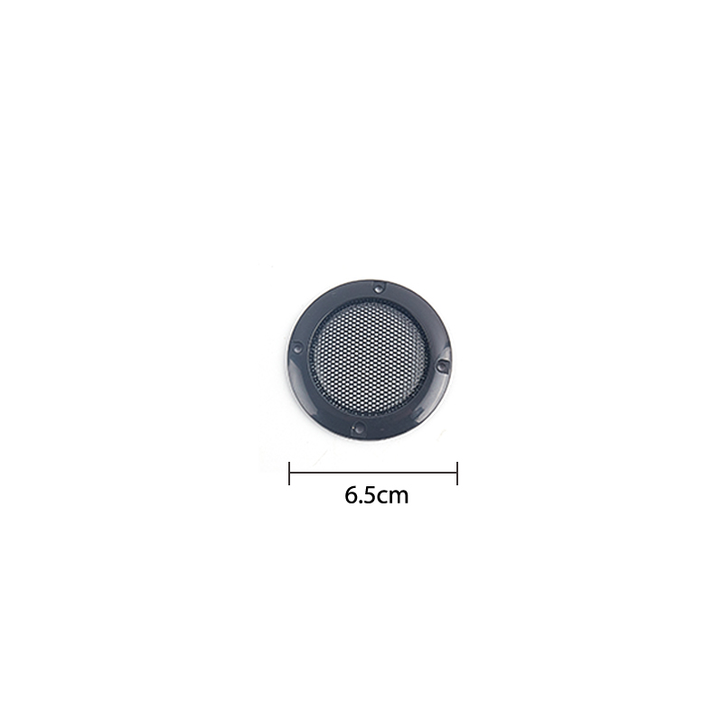 2/3/4/5/6.5/8/10 inch Speaker Net Cover High-grade Car home Mesh Enclosure Speakers Plastic Frame Metal iron wire grilles: Silver