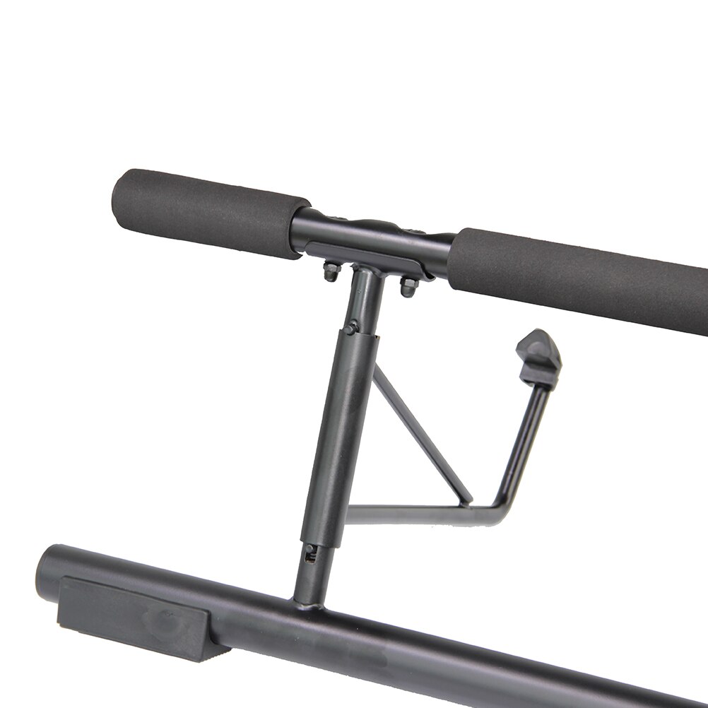 Horizontal Bar Pull-ups Multifunctional Door Fitness Device Fitness Exercise Tool Gym Accessory for Home Doorway (Black)