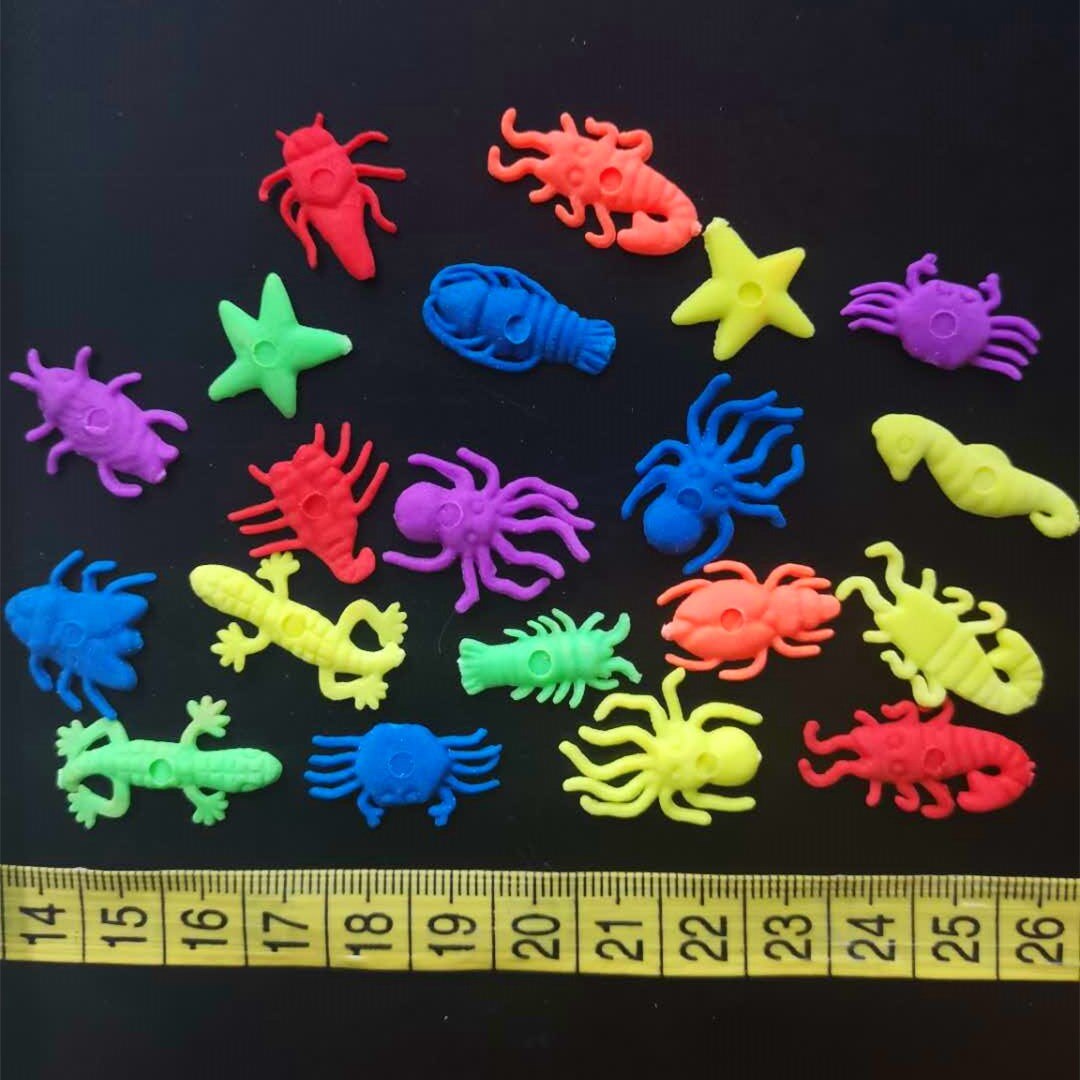 100Pcs In Water Groeiende Bulk Swell Sea Creature Uitbreiding Speelgoed Kleurrijke Puzzel Magic Speelgoed Voor Kinderen: Default Title