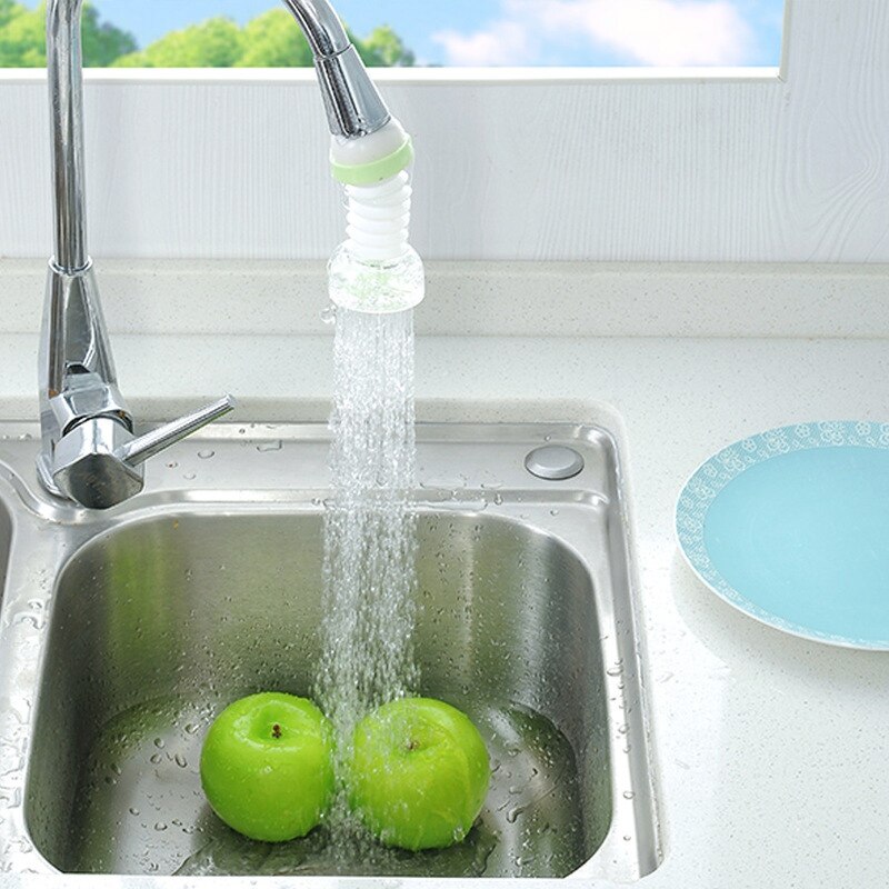 Kitchen Faucet Adjustable Tap Extender Faucet Saving Water Anti-Splash Water Outlet Shower Head Water Filter Sprinkler