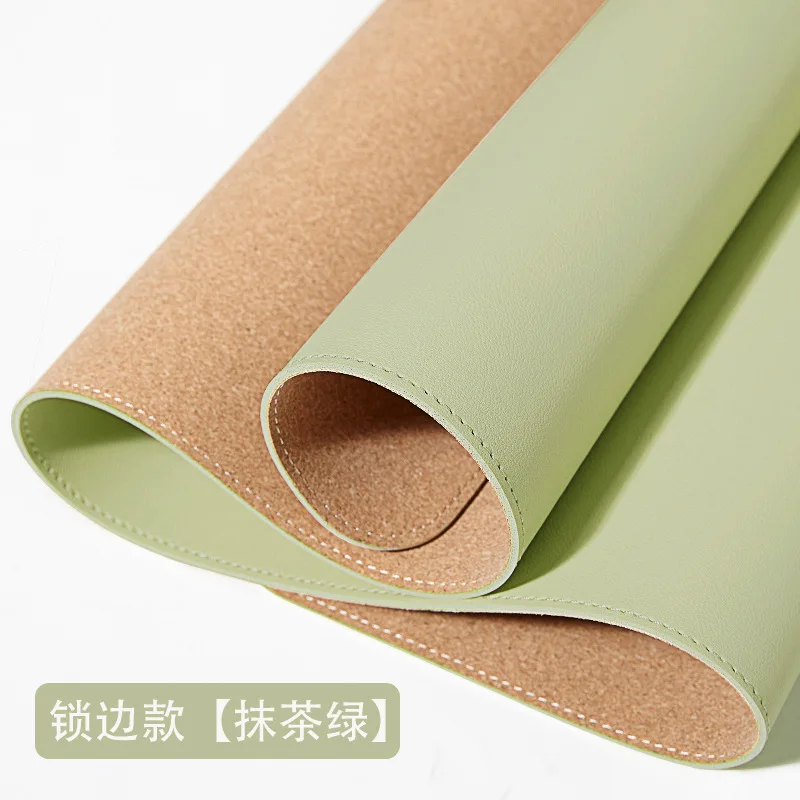 2024New office Mouse Pad 90x45/80x40cm PC Mousepad XXL Computer Waterproof Table Pad PU Leather Large Desk Mat Double-sided