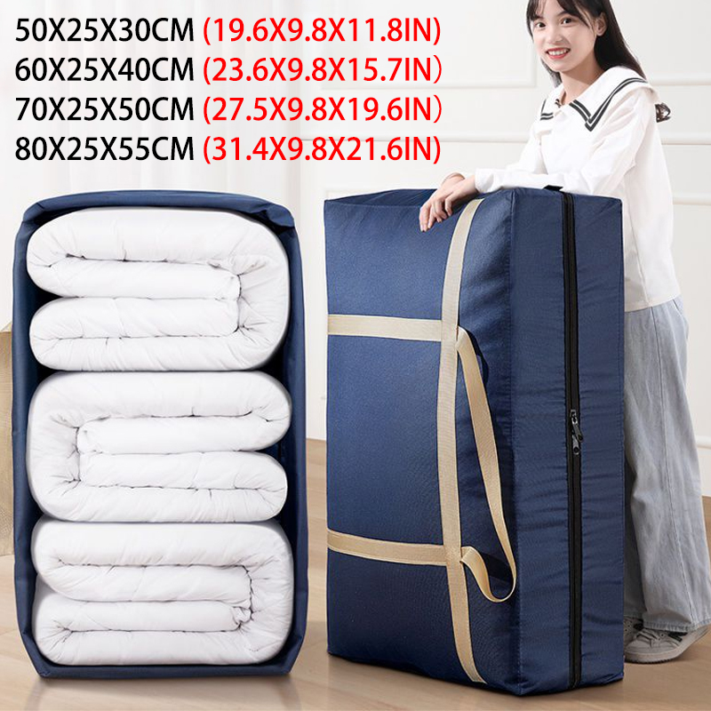 Extra Large Waterproof Moving Luggage Bags Laundry Shopping Bag foldable luggage travel bag Large Capacity Quilt Organizer