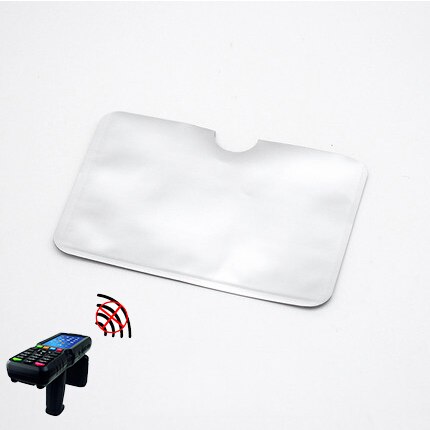 5pc Anti Rfid Wallet Blocking Reader Lock Card Holder Id Bank Card Case Protection Aluminium Metal Smart Anti-theft Credit Cards: 9