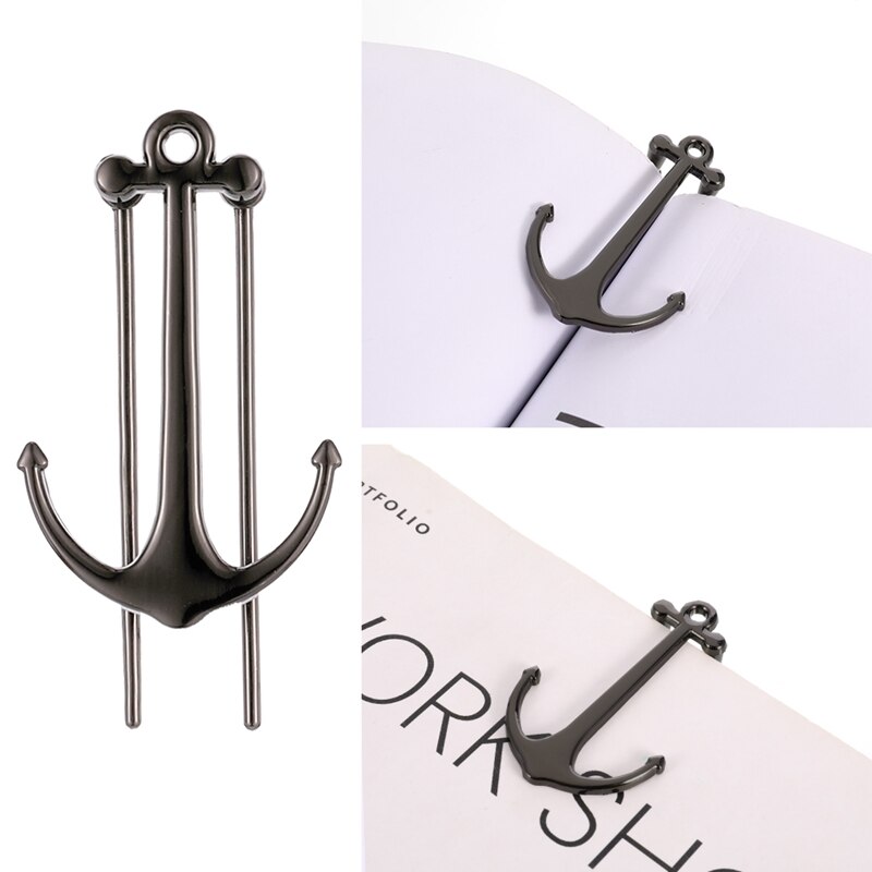 Anchor Bookmarks Bookmark Metal Page Holder for Students Teachers Graduation School Office Supplies: BK