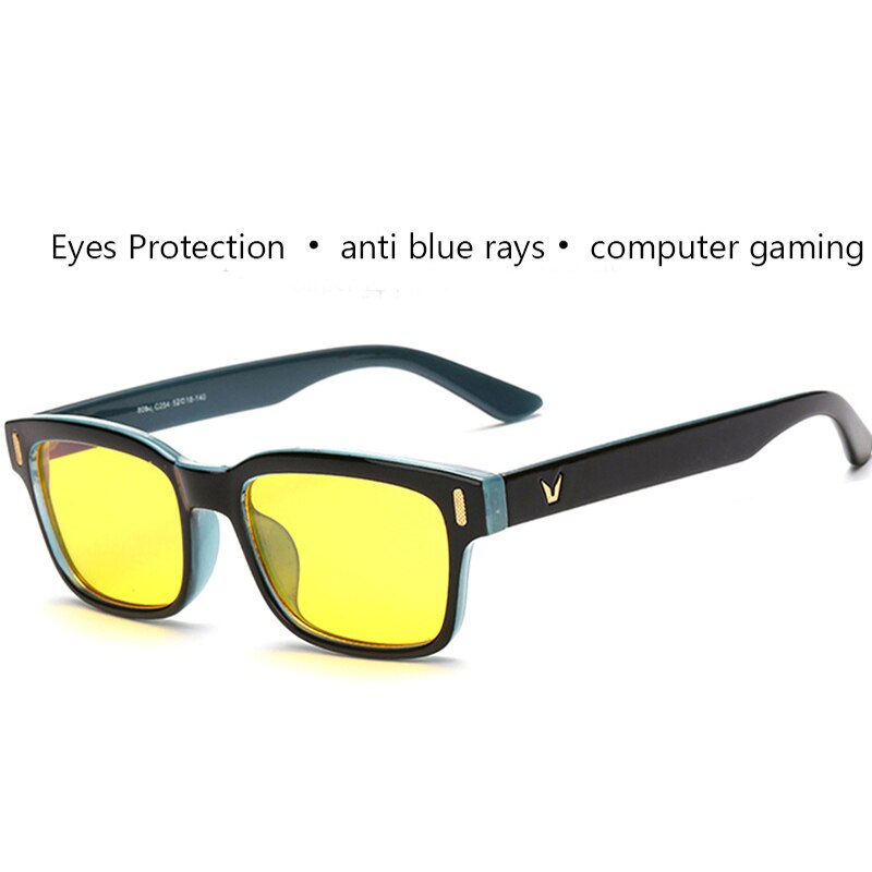 Gafas de ordenador con rayos azules para hombre, lentes de radiación con pantalla, de , para oficina y juegos, con bloqueo UV