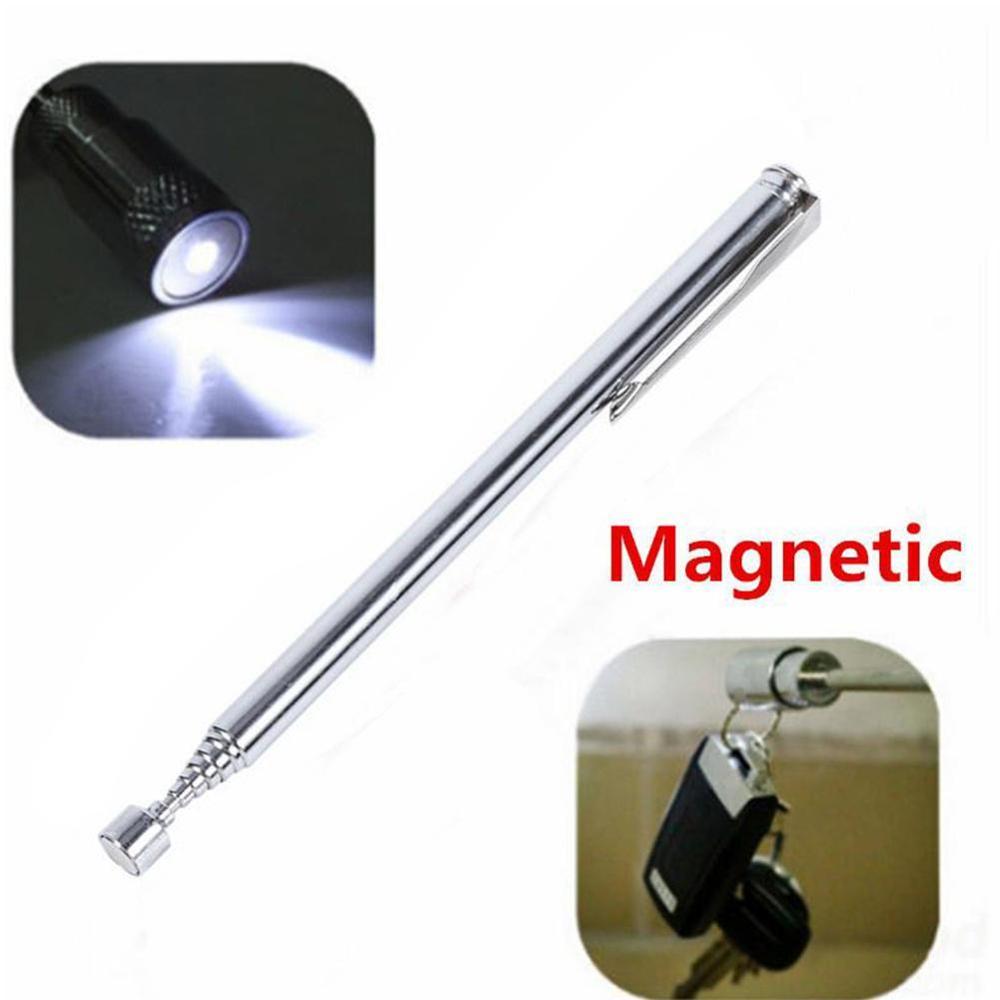 Stainless Steel Telescopic Magnetic Retractable Pickup Machine Comfortable Handle Powerful Magnetic Stick