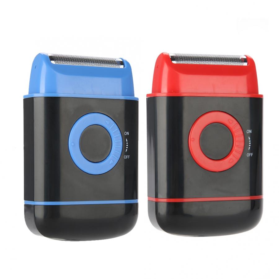 Eletrico elektrisk rakapparat ultratunn folie-upp skäggtrimmer aa batteridriven rakhyvel för män