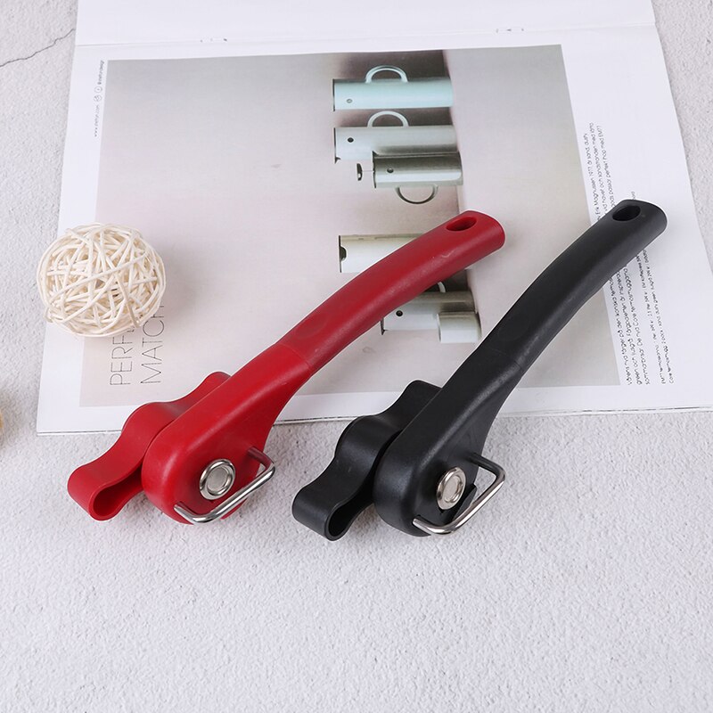 1 Pc Professionele Keuken Tool Veiligheid Hand-Bediende Blikopener Side Cut Grip Handmatige Opener Mes Voor Blikjes deksel