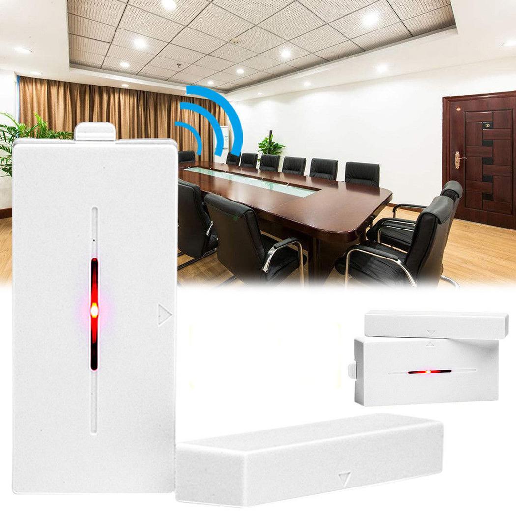 Wireless Magnetic Home Door Window Sensor Detector Security 1A 433.92MHZ 10mA Burglar 12V White Alarm: Default Title