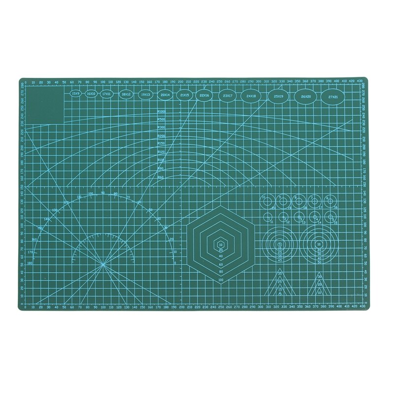A1-4 PVC Self Healing Rotary Cutting Mat Double-Sided Quilting Grid Lines Printed Board DIY Patchwork Craft Tools Cutting Board