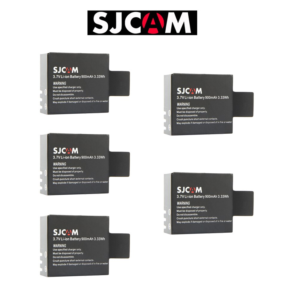 10x SJCAM sj4000 battery bateria sj 4000 for SJCAM SJ4000 SJ 4000 5000 6000 1080P sj7000 sj9000 M10 camera accessories