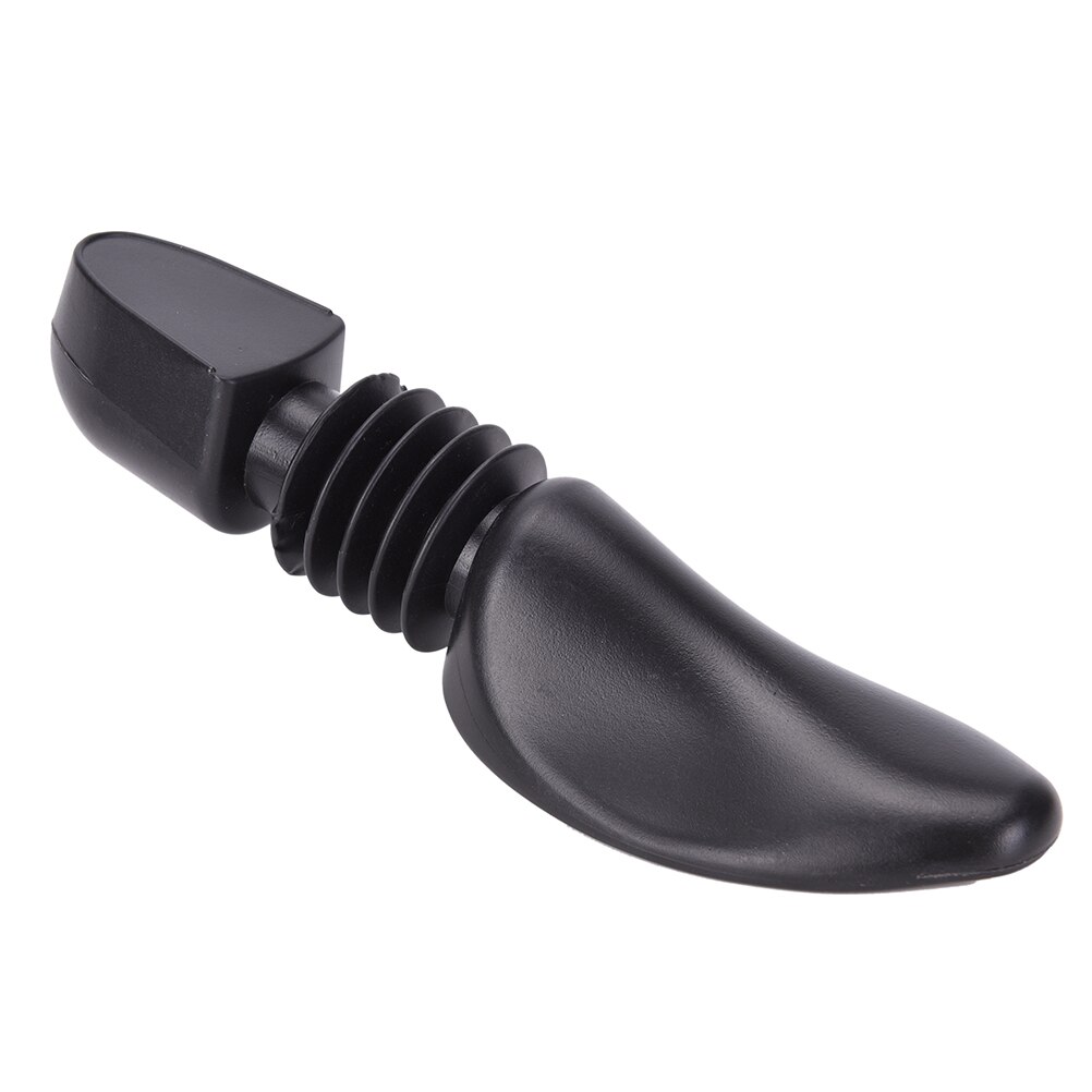 Cor preta 1 par masculino/feminino primavera sapato de plástico árvore maca boot titular shaper suporte automático