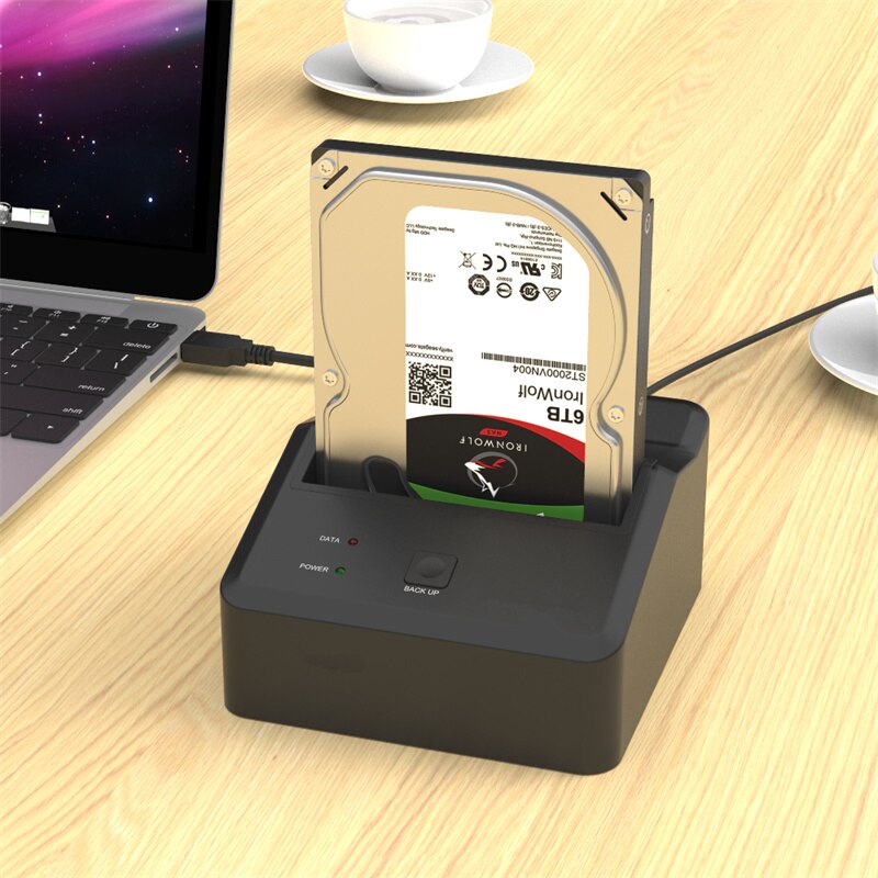 SUPPORT 12TB USB3.0 HDD Enclosure 2.5/3.5 Inch Serial SATA Multifunction Hard Disk Holder Hard Disk Box Docking Station