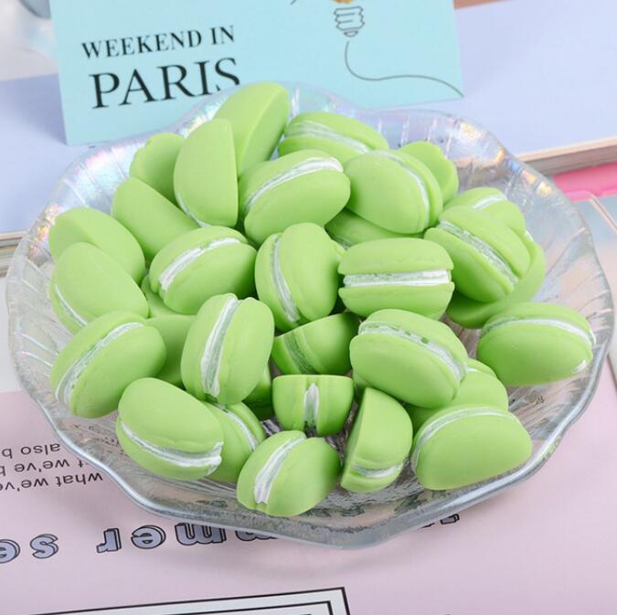 Décorations macarons Kawaii en résine, embellissements pour Scrapbooking, accessoires de bricolage, artisanat, 20 pièces/lot: 04