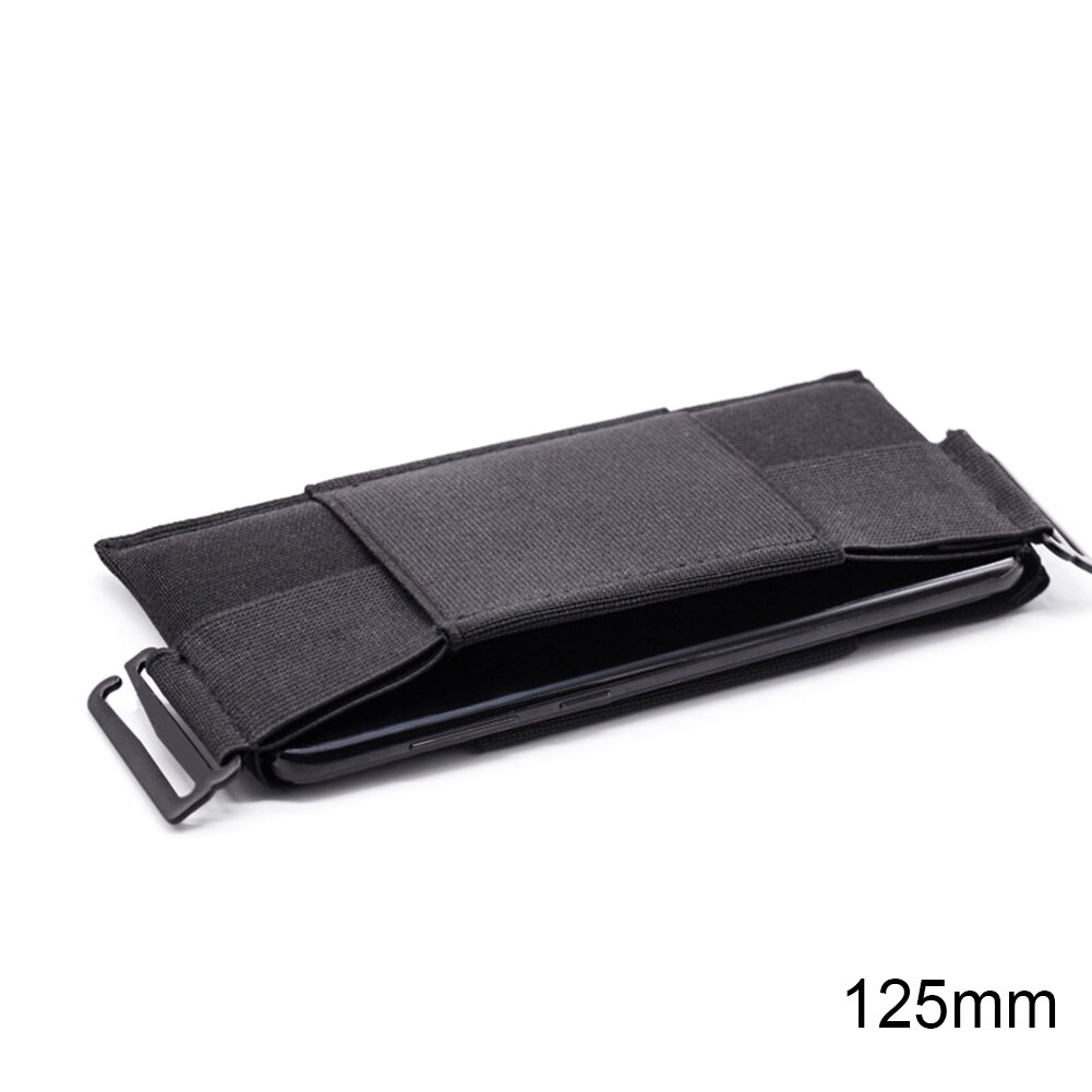 Minimalistische, unsichtbare geldbörse, bauchtasche, mini-etui für schlüsselkarte, handy, sport und outdoor: 125mm