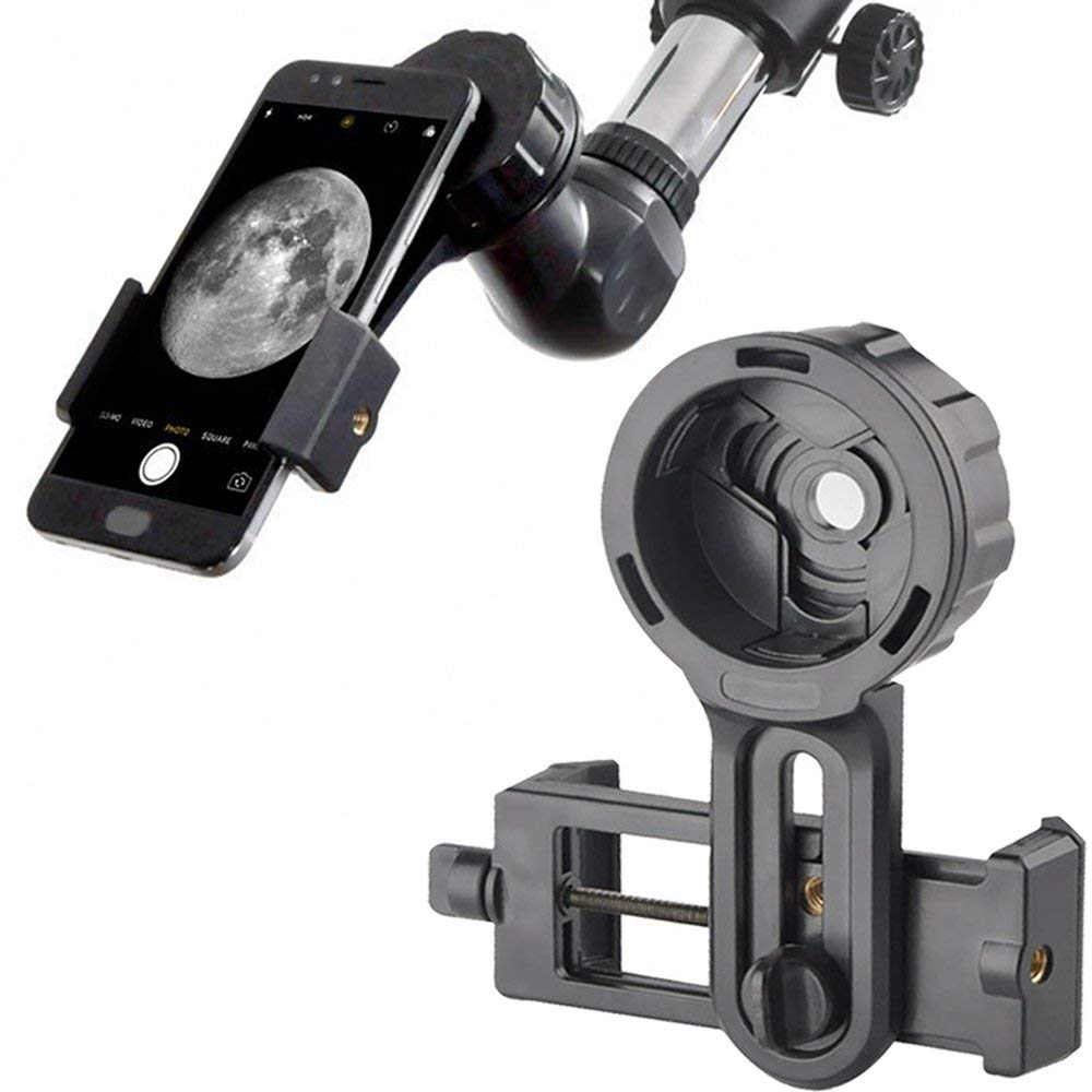 Telescoop Adapter Houder Verrekijker Mount Ondersteuning Mobiele Telefoon 55-98Mm Breedte Voor Iphone Huawei