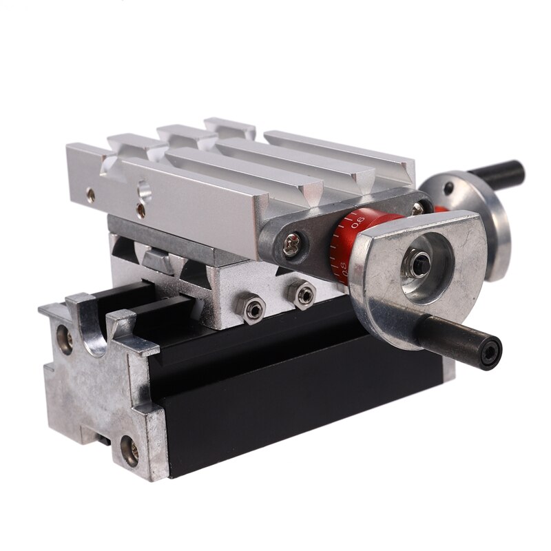 Metal Cross Table Maximum Travel x Axis 50mm Y Axis 32mm for Zhouyu Tool Metal Mini Machine
