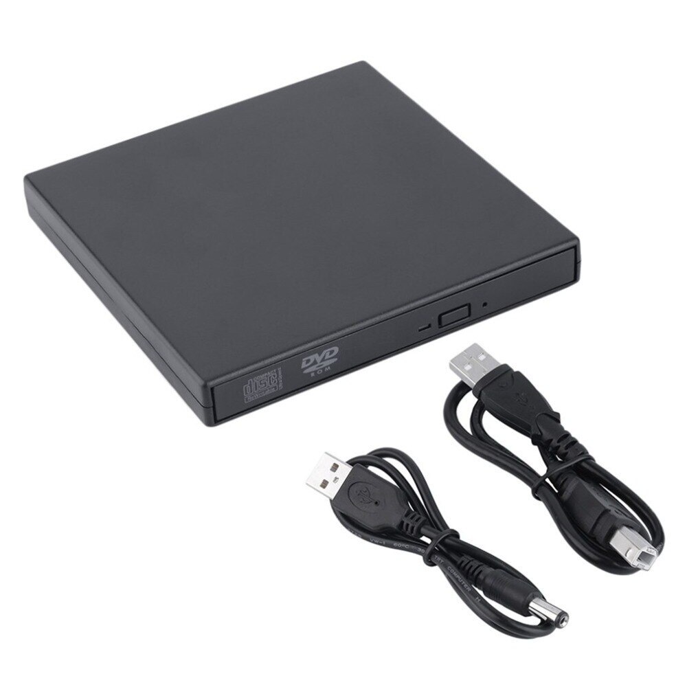 Usb 2.0 Externe Dvd Combo CD-RW Brander Cd +-Rw Dvd Rom Zwart