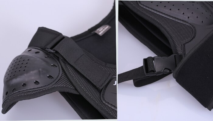 Kind Body Protector Armor motorjacks Motocross back shield mouwloos vest Spine Borst Beschermende gears Jas