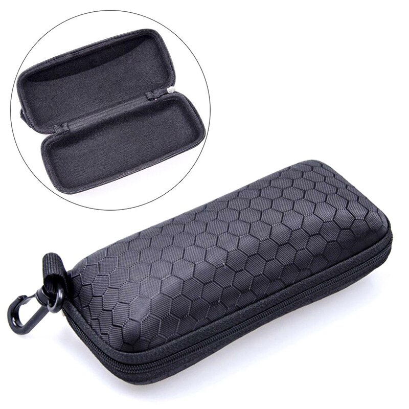 1pcs Eyewear Cases Cover Sunglasses Case Glasses Box With Lanyard Zipper Eyeglass Cases For Men Women