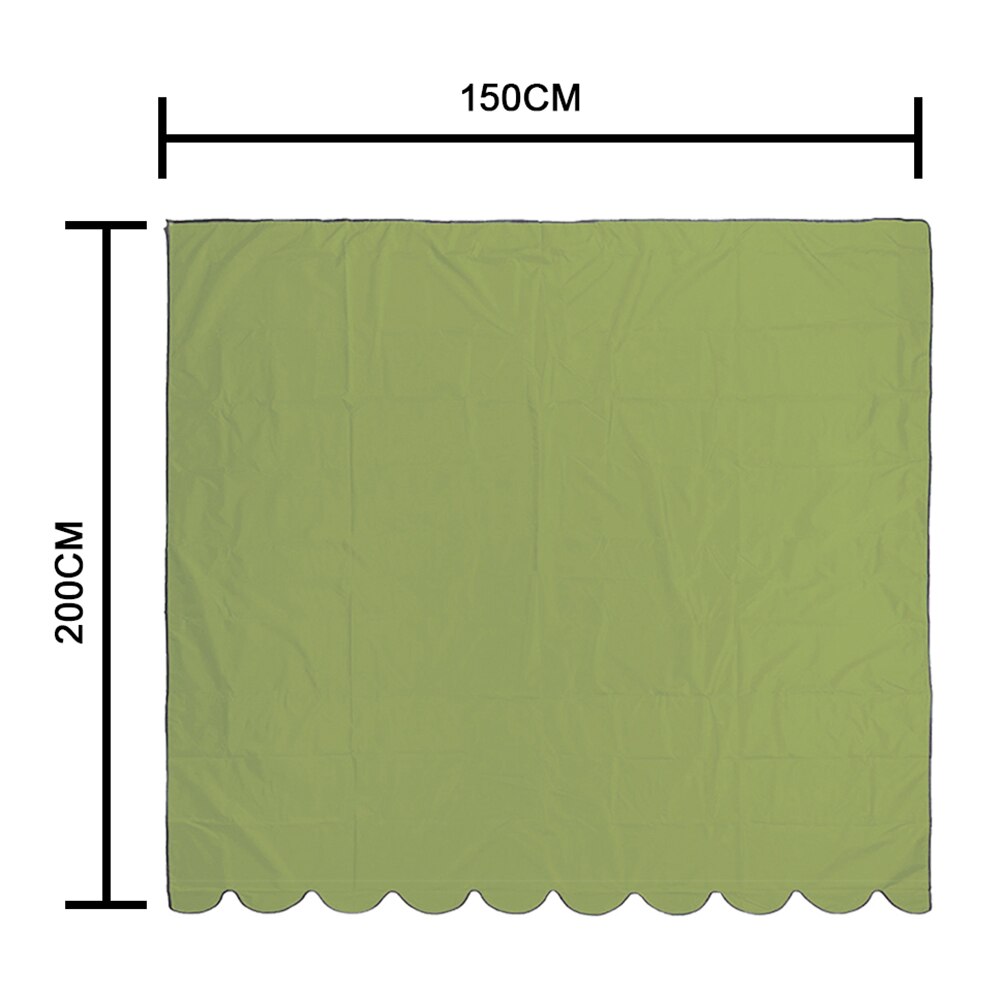Waterproof Topper Cover Canopy for Garden Patio Lawn Outdoor Awning Sun Shade Shelter Replacement Fabric Cover: green1