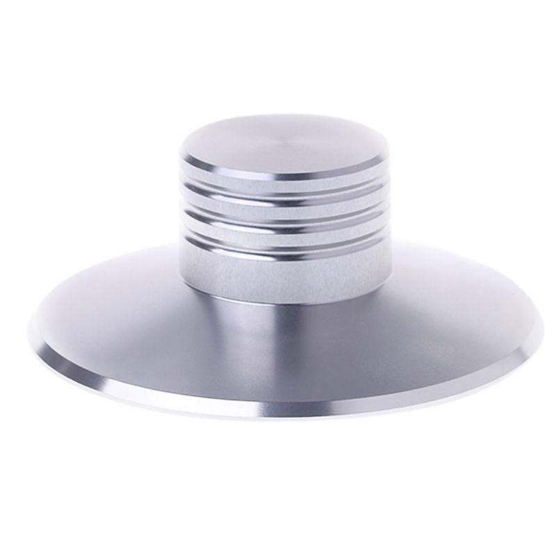 Vinyl Record Stabilizer Clamp - TOMO Metal Disc Stabilizer - 80mm Diameter - for 33/45 RPM Turntables