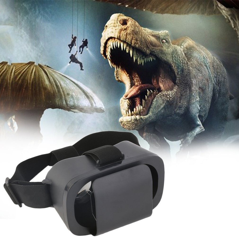 Hot Preto 3D Realidade Virtual Óculos de Vídeo Universal Para 4.7 ~ 6 "Smartphones